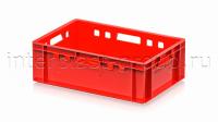 Ящик для мяса и колбасных изделий Е-2 красный