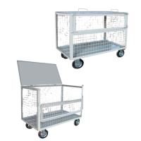 Металлическая тара на колесах BARA-RUS