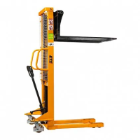 Ручной гидравлический штабелер SDJ 0516 (г/п 500 кг, 1.6 м, раздвижные вилы 200-550 мм) SMART