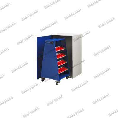 Тележка для оснастки и инструмента к станкам с ЧПУ