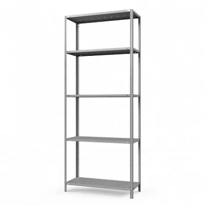 Стеллаж металлический ТС Лайт, 2500x1000x300 мм. Полки: 5 шт. метал. перф.