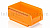 Складской лоток/контейнер для зап. частей, крепежей, оранжевый, 165x100x75 мм