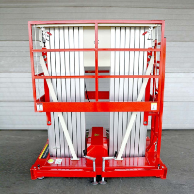 Телескопический двухмачтовый подъемник ZX-2-090 OXLIFT 9000 мм 200 кг