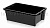 Ящик универсальный для овощей, фруктов и хлеба сплошной черный