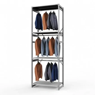 Стеллаж металлический ТСУ Универсал, 3000x1060x500 мм.Штанги: 3шт. Полки: метал. 4 шт.