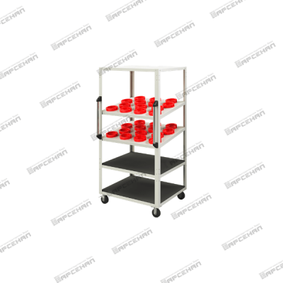 Стойка мобильная для оснастки и инструмента к станкам с ЧПУ