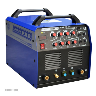 Аргонодуговой аппарат Aurora PRO INTER TIG 200 AC/DC PULSE (220 В), компл.