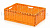 Ящик складной, 600х400х220 мм, оранжевый